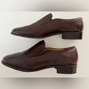 Prialpas Gomma Regency Brown Leather Loafer. Sz 9.5 M